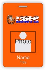 (image for) Tiger Heating & Air Photo ID Vertical badge