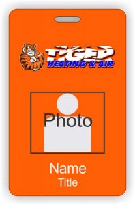 (image for) Tiger Heating & Air Photo ID Vertical badge