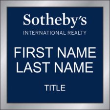 (image for) Sotheby's International Realty Custom Badge badge