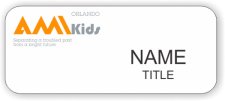 (image for) AMIkids Orlando Inc Standard White badge
