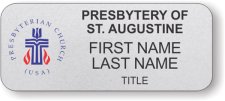 (image for) Presbytery of St. Augustine Standard Silver badge