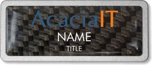 (image for) AcaciaIT Prestige Pebbled Carbon badge