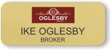 (image for) Oglesby Realty Gold Round Corners badge