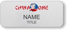 (image for) China One Standard Silver badge