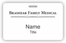 (image for) Brashear Family Medical ID Horizontal badge