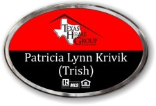 (image for) Texas Home Group, REALTORS Oval Prestige Polished badge