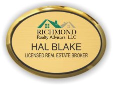 (image for) Richmond Realty Advisors Executive Gold Oval badge