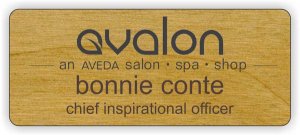 (image for) Avalon Woodgrain badge