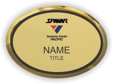 (image for) SSC Pacific Oval Executive Gold badge