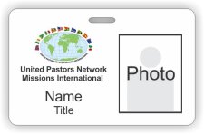 (image for) United Pastors Network-Missions International Photo ID Horizontal badge