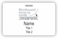 (image for) Alphagraphics ID Horizontal Badge - Marshwood Imaging