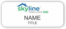 (image for) Skyline Financial Corp. Standard White badge