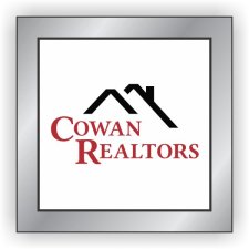 (image for) Cowan Realtors Shaped White badge
