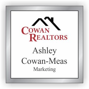 (image for) Cowan Realtors Shaped White badge