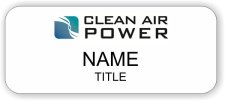 (image for) Clean Air Power Standard White badge