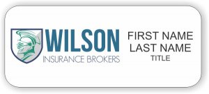 (image for) Wilson Insurance Brokers Standard White badge