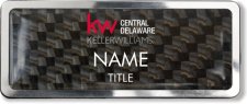 (image for) Keller Williams Realty of Central Delaware Prestige Polished Carbon badge