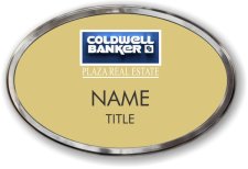 (image for) Coldwell Banker Plaza Real Estate Oval Prestige Polished badge