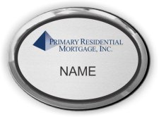 (image for) Primary Residential Mortgage Oval Executive Silver badge