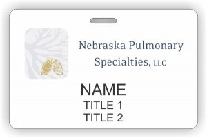 (image for) Nebraska Pulmonary Specialties ID Horizontal badge