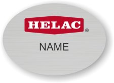 (image for) Helac Corporation Oval Silver badge