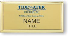 (image for) Tidewater Utilities, Inc. Executive Gold badge