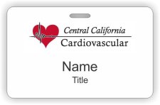 (image for) Central California Cardiovascular ID Horizontal badge