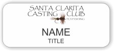 (image for) Santa Clarita Casting Club Standard White badge