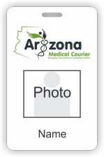 (image for) Arizona Medical Courier Photo ID Vertical badge