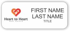 (image for) Heart to Heart Real Estate Standard White badge