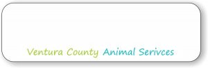 (image for) Ventura County Animal Services Shaped White badge