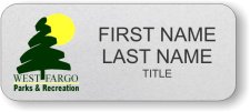 (image for) West Fargo Park District Standard Silver badge