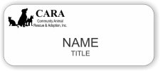 (image for) CARA Standard White badge