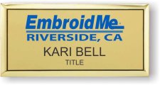 (image for) Embroidme - Riverside Executive Gold badge