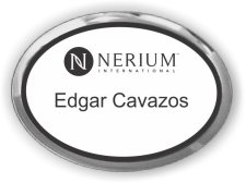 (image for) Nerium International Oval Executive Silver Other badge