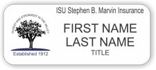 (image for) Stephen B. Marvin Insurance Standard White badge