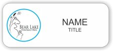 (image for) Bear Lake Veterinary Clinic Standard White badge
