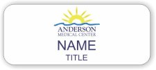 (image for) Anderson Medical Center Standard White badge