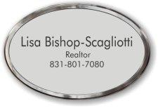 (image for) Lisa Bishop-Scagliotti Oval Prestige Polished badge