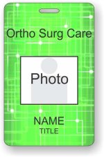 (image for) Ortho Surg Care Photo ID Vertical badge