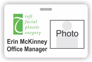 (image for) Toft Facial Plastic Surgery Photo ID - Horizontal badge