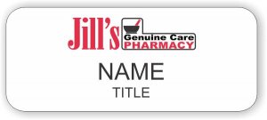 (image for) Jill\'s Genuine Care Pharmacy Standard White badge