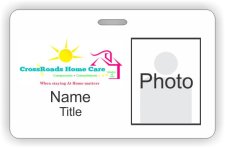 (image for) Crossroads Home Care Photo ID Horizontal badge