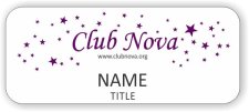 (image for) Club Nova Community, Inc Standard White badge