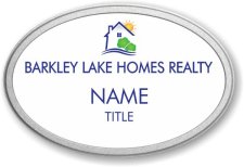 (image for) Barkley Lake Homes Realty Oval Prestige Pebbled badge