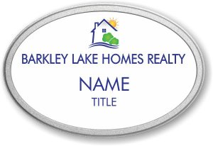 (image for) Barkley Lake Homes Realty Oval Prestige Pebbled badge