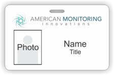 (image for) American Monitoring Innovations Photo ID Horizontal badge