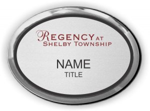 (image for) Regency at Shelby Township Oval Executive Silver badge