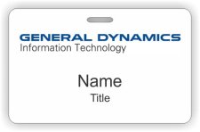 (image for) General Dynamics ID Horizontal badge