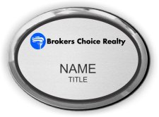 (image for) Brokers Choice Realty Oval Executive Silver badge